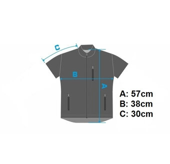 Neoprenové tričko pro vodní sporty vel.XS - 4