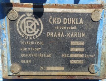 Tlaková nádoba-vzdušník 6,3m3 - 4