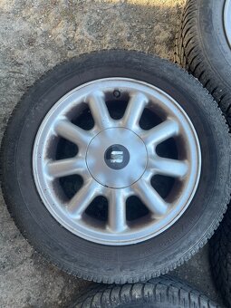 Alu kola R14 na Seat Škoda Volkswagen I s pneu 185/60 R15, - 4