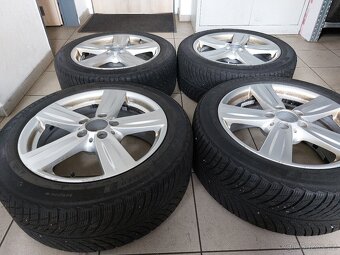 Kola na Mercedes, originál ALU + zimní Michelin - 4