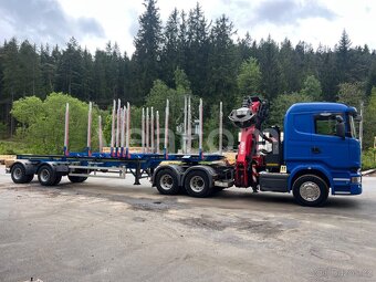 Lesní souprava Scanii R580 6x4 + HR a návěs Svan NCH35 - 4