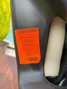 Autosedačka CONCORD 15-36 Kg/vytahovací podhlavník - 4