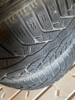 Plechové disky BMW - 5x120 R16 + zimní pneu - 4