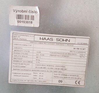 Kamna ARKTIC s výměníkem (3,4-12 kW) - 4