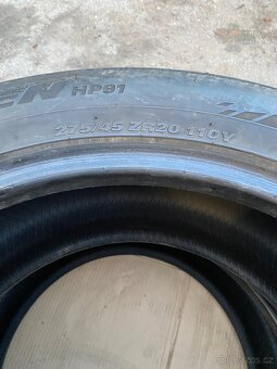 275/45 R20 110Y Kumho 2x5mm dot0519 Letní - 4
