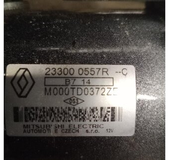 Startér Dacia Sandero 0,9 - 4