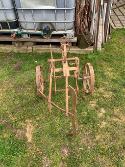 Kolečka před koňský pluh - 4