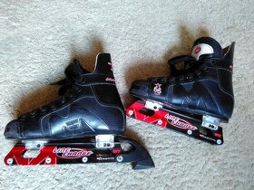 vel.41, Bauer inline brusle s posuvnou lištou - 4