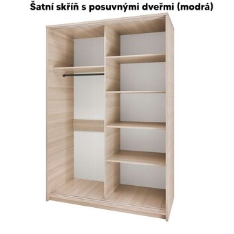 Dětský/studentský pokoj - kompletní set 10 ks nábytku - 4