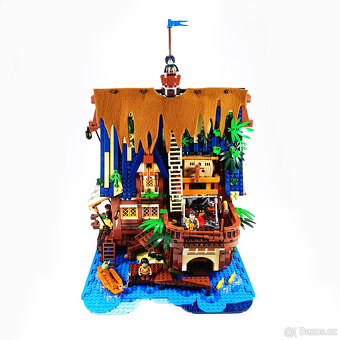 FunWhole / Lumibricks set F9011: Středověký hostinec na molu - 4