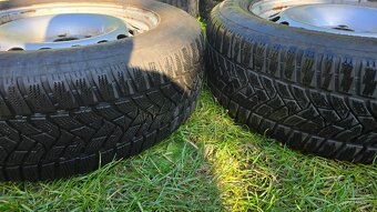 16" plechové ráfky+zimní pneu Dunlop Wintersport - 4