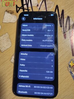 Iphone 13 128gb 88% kapacita baterie - 4