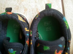 Plátěné tenisky vel. 28 a 29 F&F - 4