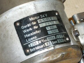 Elektromotor 24V/250W - stejnosměrný - 4