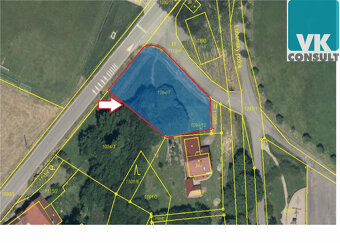 Prodej pozemku 1001 m2 k bydlení v obci Horní Újezd - 4