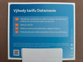 O2 SIM karta - Datamanie 100 GB - 4