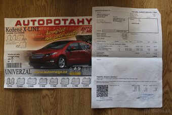 Kožené luxusní univerzální autopotahy X-Line / NOVÉ - 4
