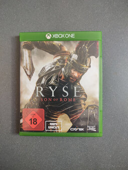 Xbox One 500GB, originální ovladač, kabely, hra - 4