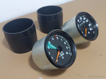 nové budíky + plastové obroučky Jawa 350 - 4