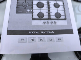 Prodám plynovou varnou desku Concept PDV7060wh - 4