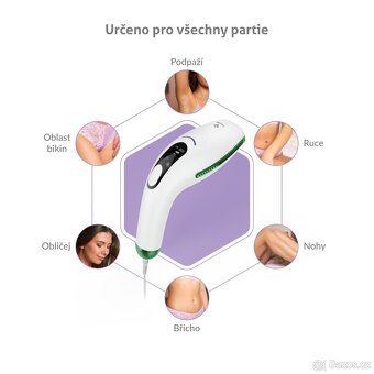 Epilátor truelife BELLE IPL E5 s funkcí chlazení pokožky - 4