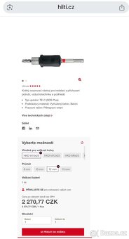 HILTI OSAZOVACÍ NÁSTROJ HKD-TE-CX - 4