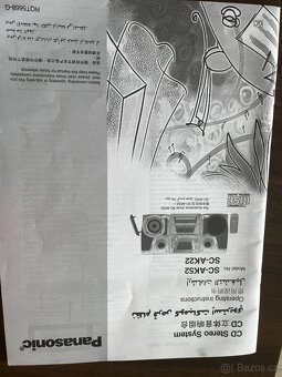 Stereofonní  HiFi věž  Panasonic - 4