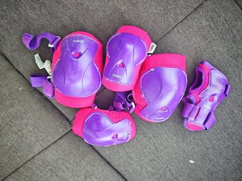 Dětské kolečkové rostoucí brusle vel. 32 - 36 - 4