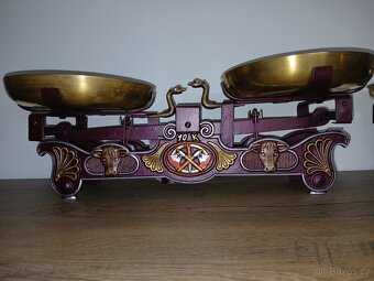 Staré řeznické váhy.Top. - 4