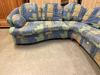Rohová pohodlná sedací souprava - 4