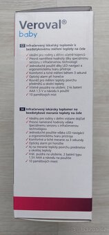 Bezdotykový teploměr HARTMANN Veroval Baby - 4