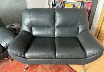 Kožená sedací souprava 3+2+1 - 4