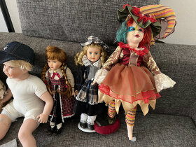 Porcelánové panenky 7 kusů - 4