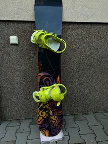 Snowboard Burton set - 4