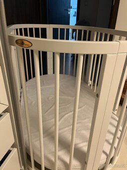 Postýlka Royal sleep včetně matraci - 4