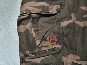 Kalhoty Airborne Vintage - blackcamo + opasek - 4