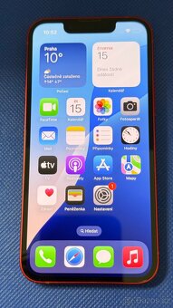iPhone 13 mini 128GB Red, krásný stav s krabičkou - 4