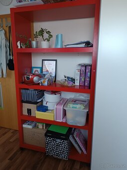 IKEA LACK policový díl červený - 4
