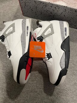 Jordan 4 white cement - 4