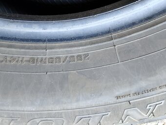 265/65/18 114v Dunlop - letní pneu 4ks nové - 4