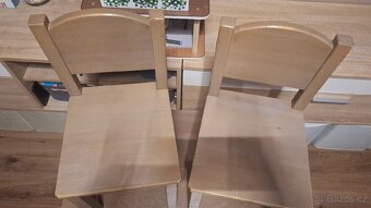 IKEA SUNDVIK Sada stolku se 2 židličkami - 4