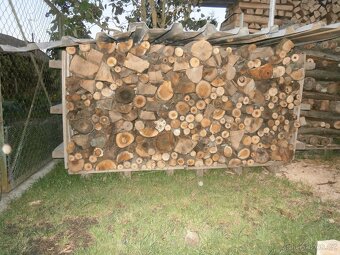 Prodám suché tvrdé palivové dřevo jasan štípy. - 4