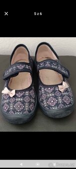 Dívčí balerínkové papuče 32 - 4