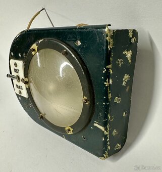 Staré světlo CCCP asi z letadla hliník PRO SBĚRATELE - 4