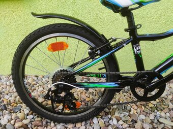 Značkové dětské kolo Superior 20" (černá/zelená) - 4