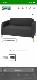 Dvoumístná sedačka IKEA LINANÄS - 4