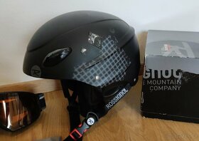 ROSSIGNOL lyžařská helma vel. 62 / 540g + brýle - 4