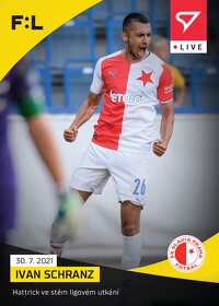 Fotbalové karty Fortuna Liga 2021/22 SportZoo - Limited LIVE - 4