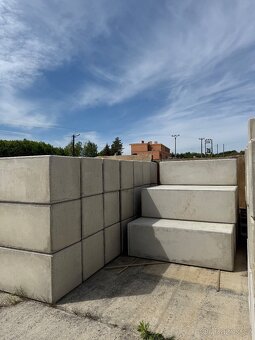 Betonové bloky - různé velikosti - 4