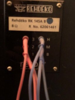 2 x Rehdeko RK 145A B, monitorový plnorozsahový reproduktor - 4